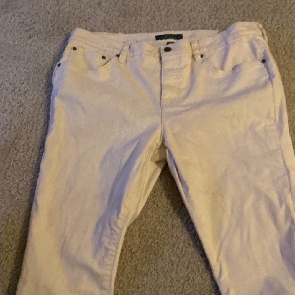 Cream Pants